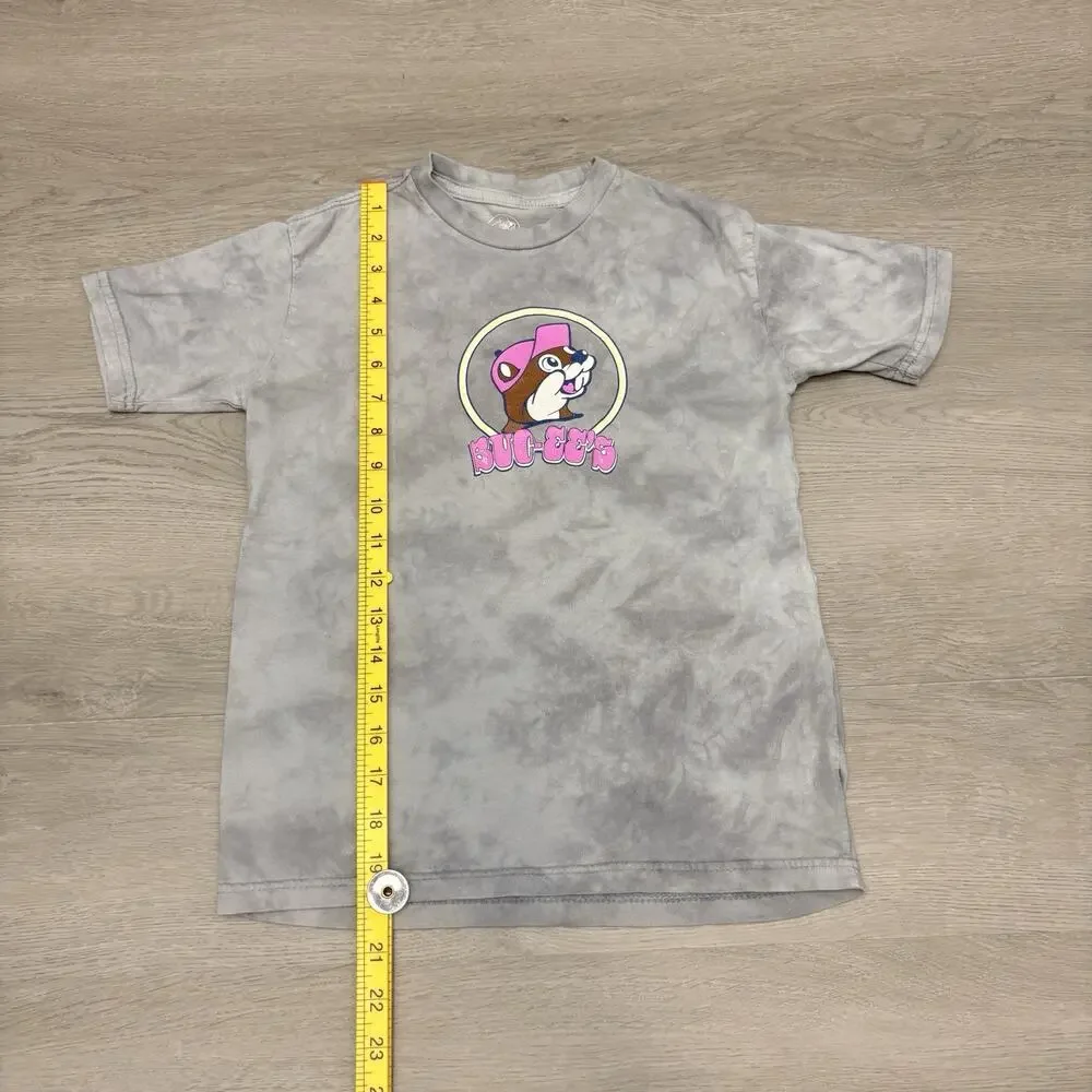 Bucees T Shirt Gray Tie Dye In My Buc-ee's Era Graphic T Shirt Retro Youth S